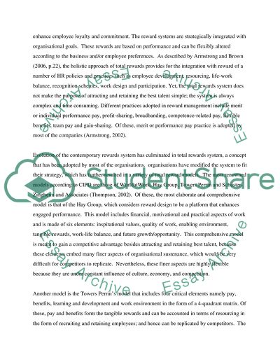 The relative importance of Reward and Resourcing within the overall role of the Human Resource function