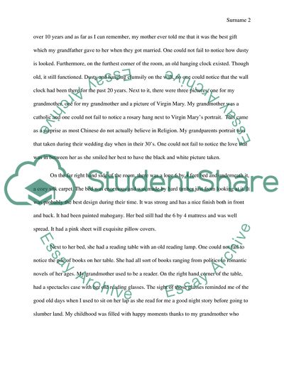 My Grandmothers Bedroom