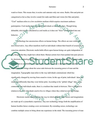 Marshall McLuhan by McLuhan and Terrence