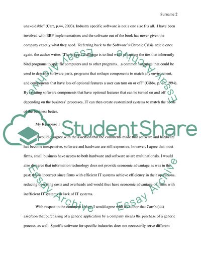 Computer sciences and Information technology