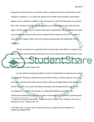 Business Employment Law