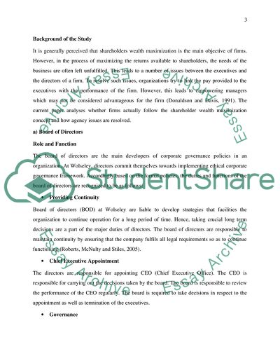 Corporate Governance Strategies