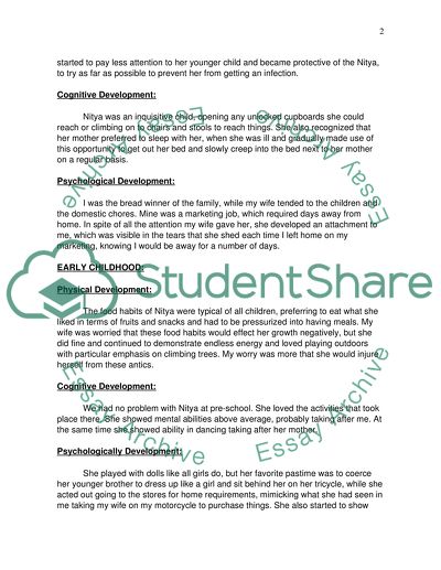 Life Span Development of Nitya Miranda