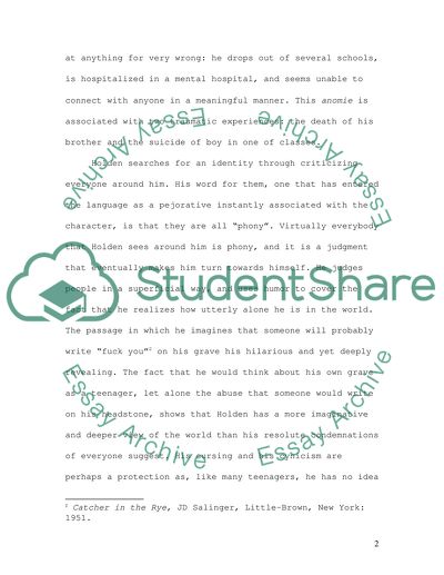 The Catcher in the Rye by Salinger