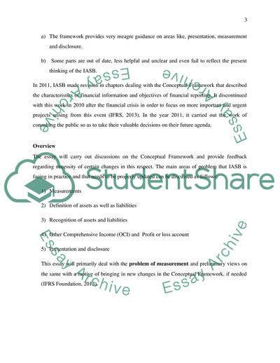 Measurement within Conceptual Framework
