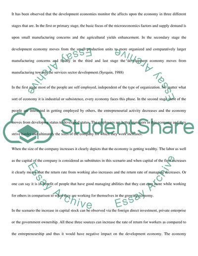 Entrepreneurship: How innovated and small bussiness affect economy