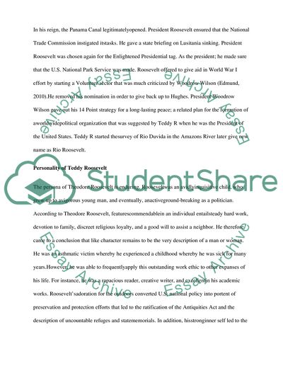 The Accomplishments and Personality of Presidency