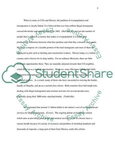 Solution of Over Population in the United States