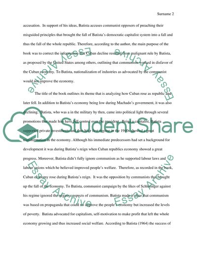 The growth and decline of the cuban republic (book review)