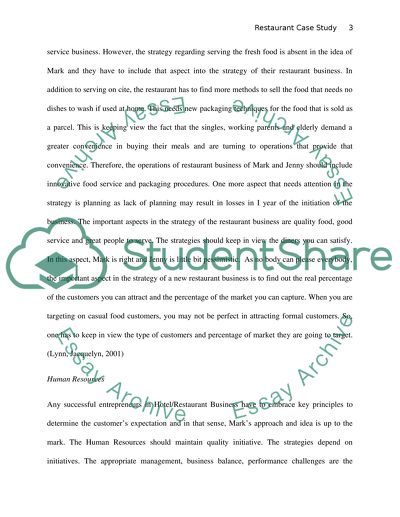 Restaurant With a Difference