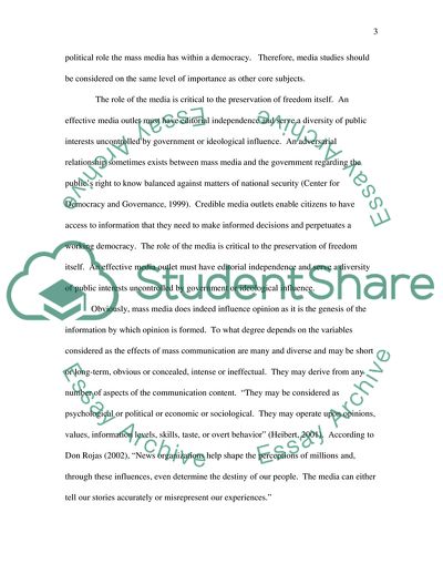 Why is Media an Important Academic Discipline