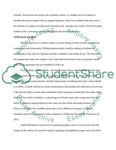 E-Commerce Websites of the TechAvenue