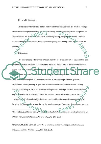 Nursing curricullum