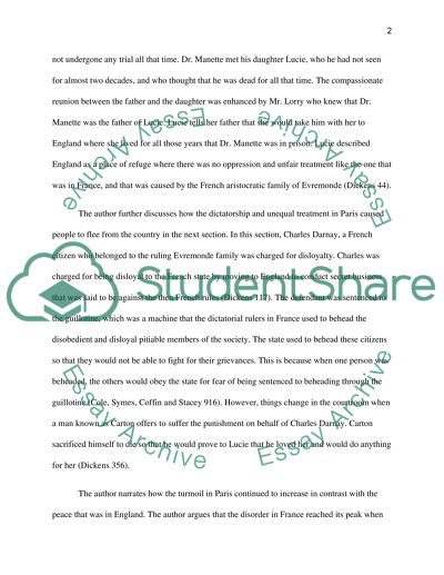 A Tale of Two Cities by Charles Dickens