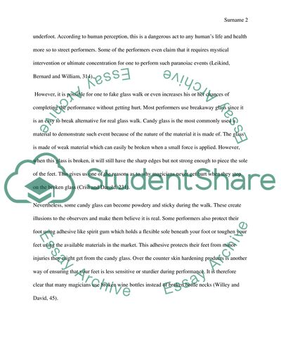 The Myth Behind the Paranormal Events Walking on Broken Glass