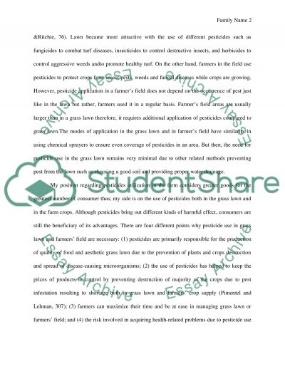 Essay on use of pesticides