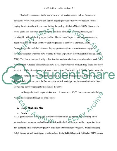 An E-fashion Retailer Analysis