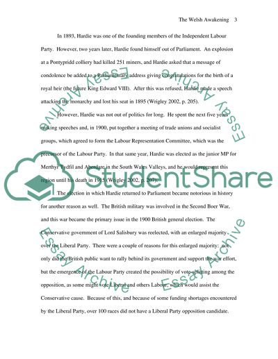 National Revival in Wales between 1880 and 1914