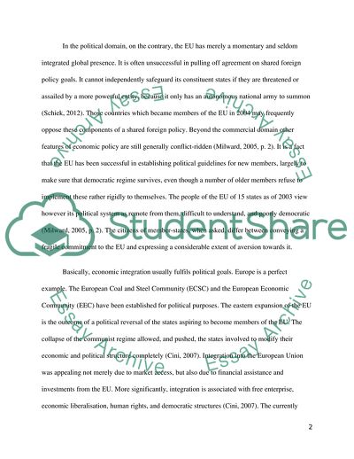 Evolution of European Political Order