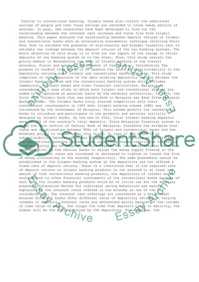 Islamic Banking System. Case of Malaysia