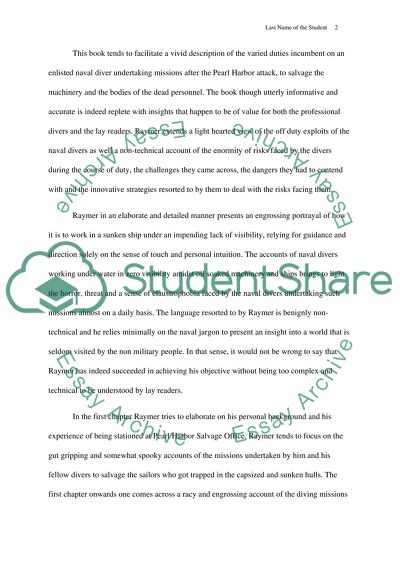 Book Review For Descent into Darkness