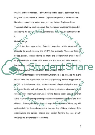 Launching a BPA-free Product Line With Event Marketing