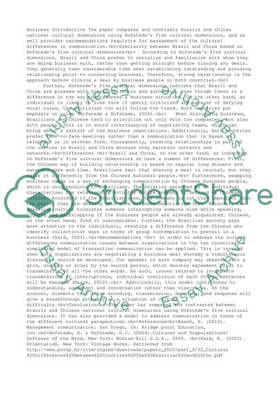 BUS 600: Week 2 Assignment