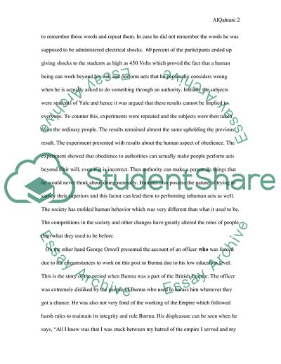 The Morality of Human Beings