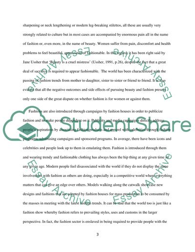 Is Modern Fashion Enslaving or Liberating