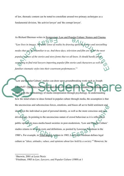 The First 20 Years of Law and Popular Culture