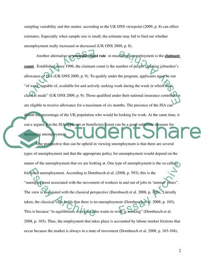 Addressing Unemployment in the United Kingdom