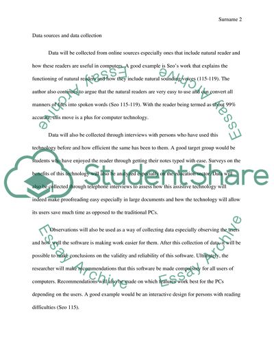 Personal Computer: Data Sources and Data Collection