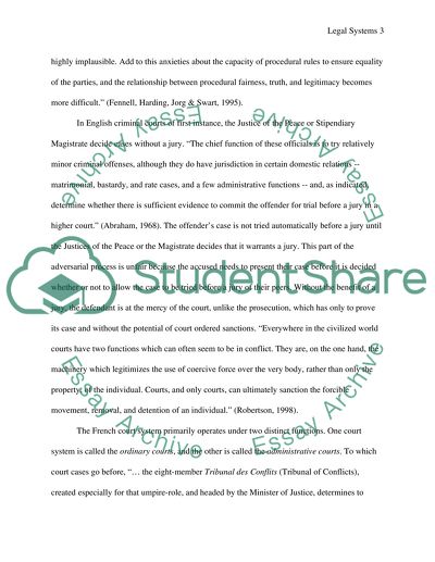 The Adversarial Justice System