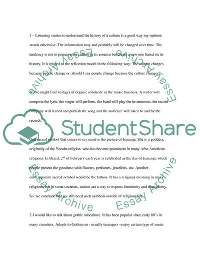 The Implicit Definition of Culture as a Social Science Approach