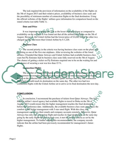Compare between Three Airline Flight Agencies