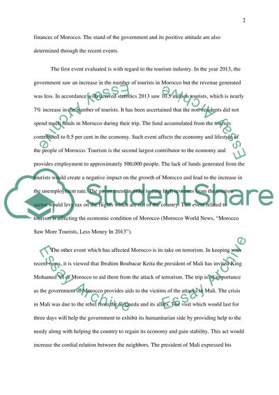 Morocco Recent News Reports