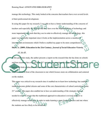 Technology Management in Education