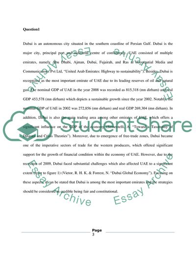 Dubai Global Economy