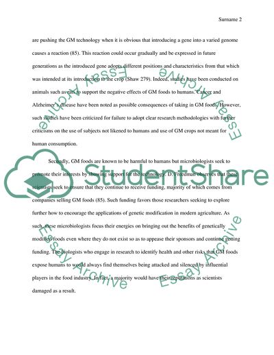 The Raging Debate on GM Foods