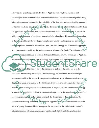 IT in an Apple organization