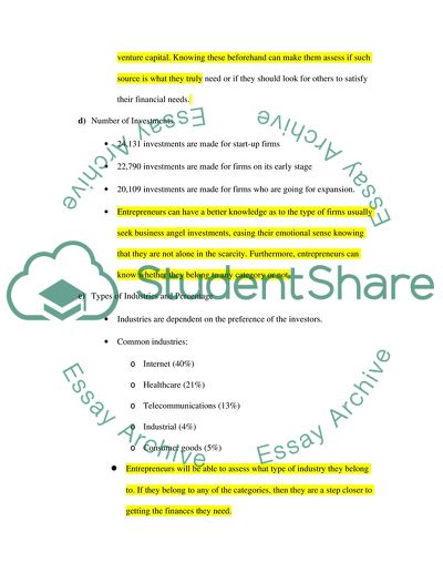 5 Risk Capital Financing Sources