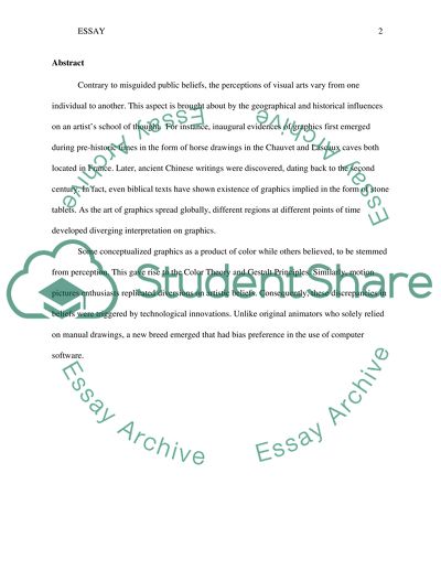 Historical Development of Graphic Design and Animation Theories