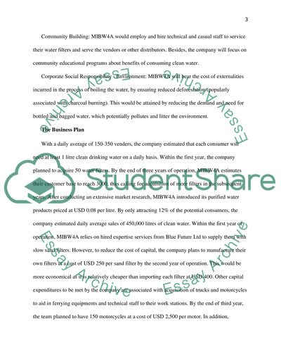 International Accounting Standard Mib Water For All