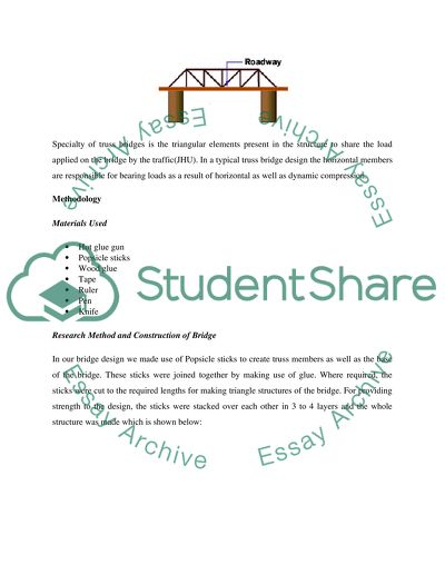Introduction to Engineering - Truss Bridge Design