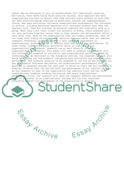 Work and Organizational Psychology