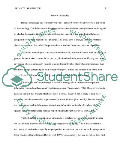 Infanticide in animals picture