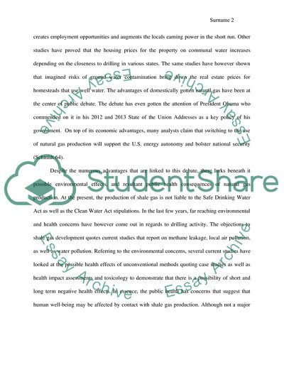 Natural Gas and Its Effects on Humanity