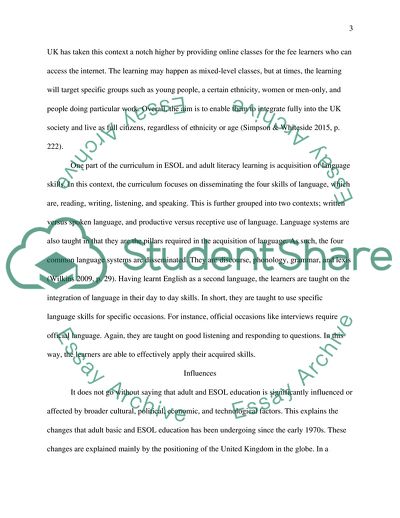 The Impact of Social, Political, Economic, and Technological Contexts on the Curriculum