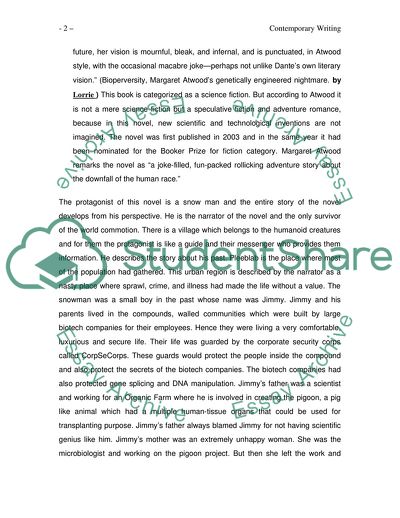 Contemporary Writing