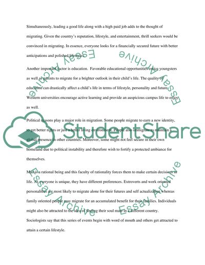 Immigration In The USA